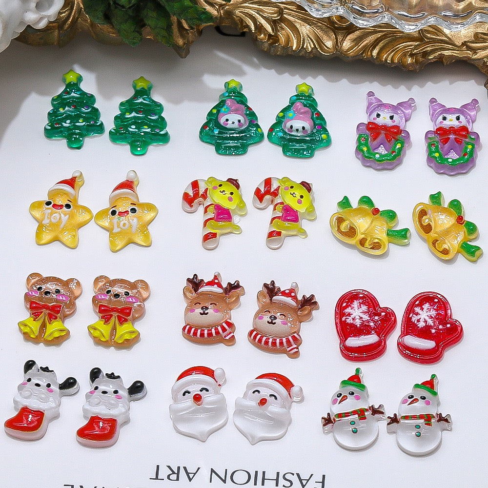 Christmas Nail Charms