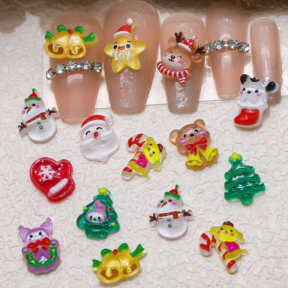 Christmas Nail Charms