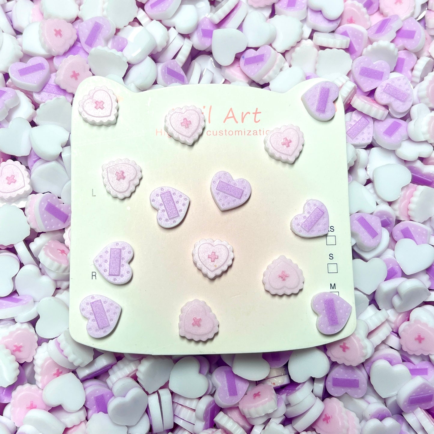 Glow in the Dark Bandage 3D Nail Charms – Cartoon Nail Art Decorations for Nail Art, Press On Nails, Junk Case, Beads & DIY Crafts