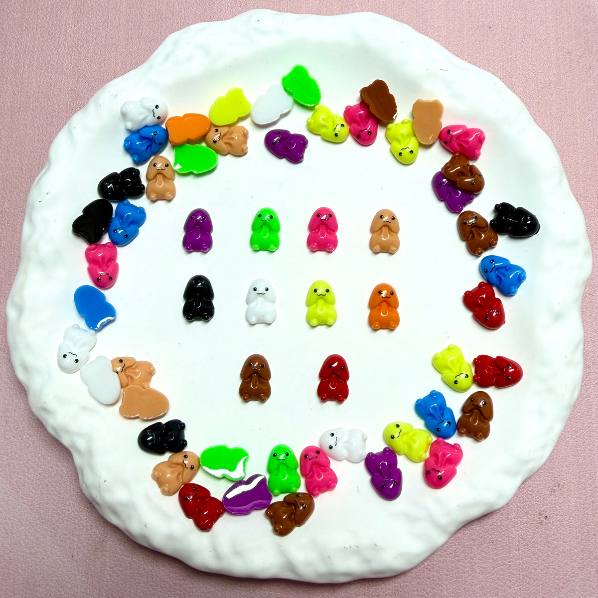 Funny Colorful Richard Nail Charms