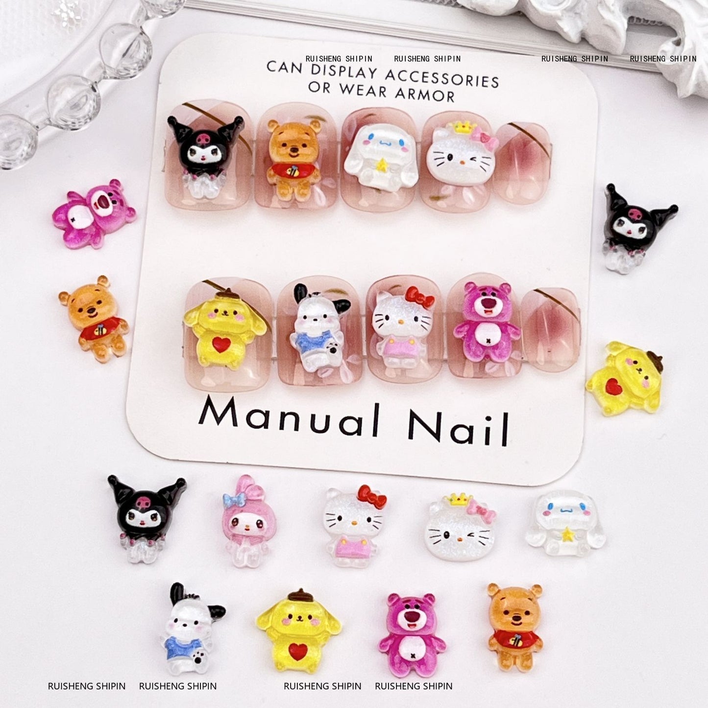 Sanrio Disney Nail Charms